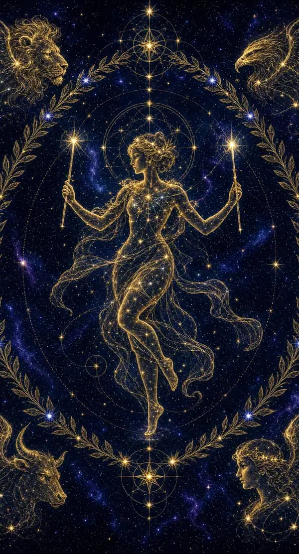 La carte Le Monde du jeu de tarot quantique